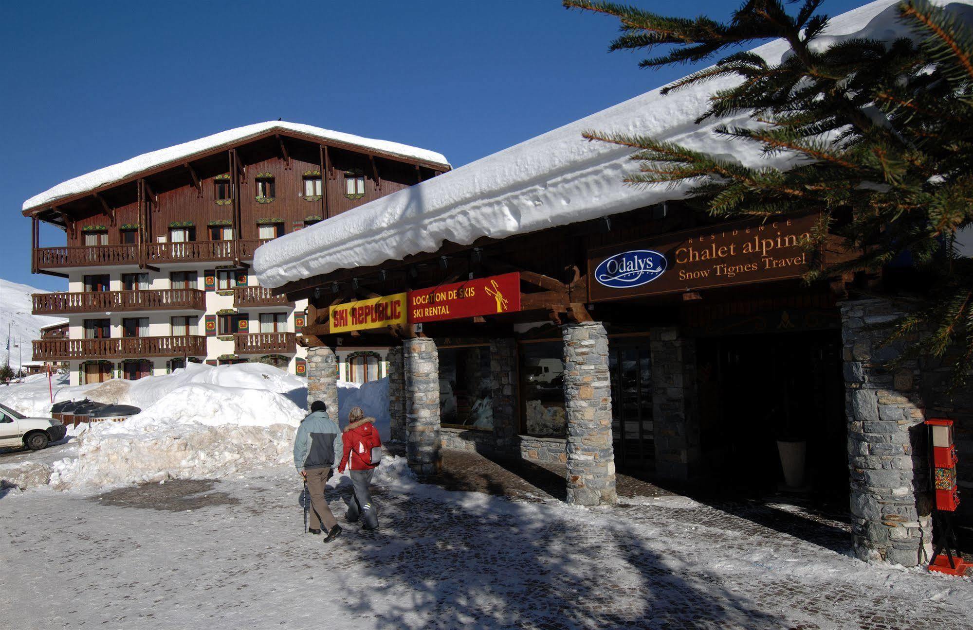 Odalys Chalet Alpina تينْيِ المظهر الخارجي الصورة