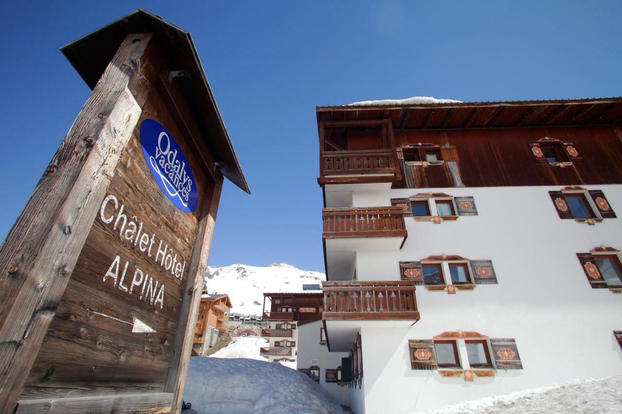 Odalys Chalet Alpina تينْيِ المظهر الخارجي الصورة
